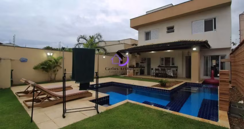 Casa no cibratel com modernidade e 4 quartos sendo suite oportunidade