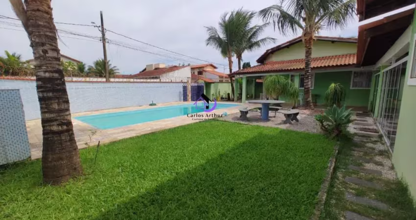 Casa em itahaem  no grandesp lado praia com piscina oportunidade.