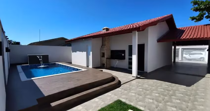 Casa nova com piscina lado praia em itanahem oportunidade!!!
