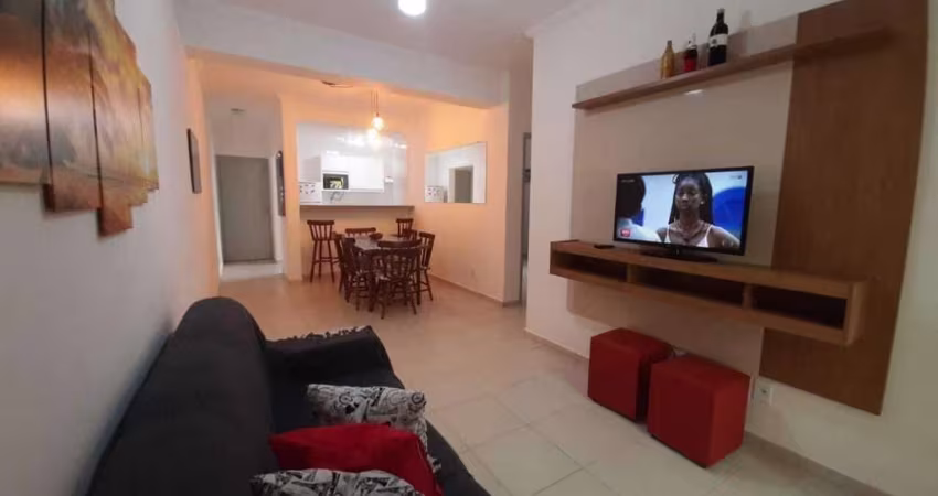 APARTAMENTO PRAIA GRANDE com 2 dormitórios sendo 1 suíte,1 vaga de garagem,varanda gourmet com churrasqueira