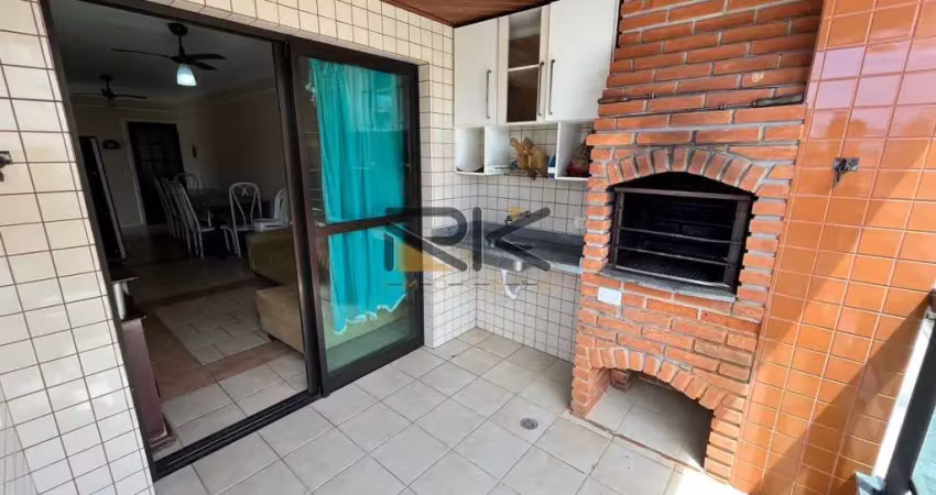 Apartamento praia grande com 2 dormitórios sendo 1 suíte,2 vagas de garagem,varanda gourmet com churrasqueira