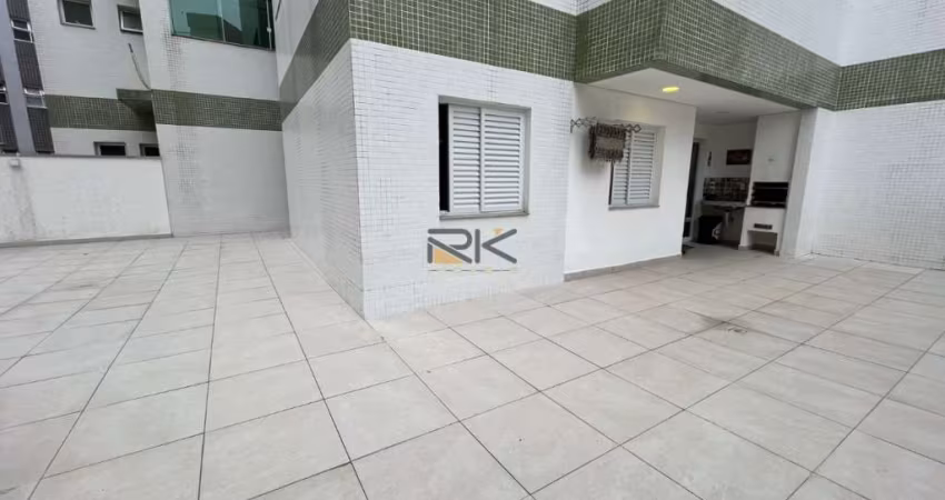 APARTAMENTO PRAIA GRANDE com 2 dormitórios sendo 1 suíte,1 vaga de garagem,varanda gourmet com churrasqueira e quintal
