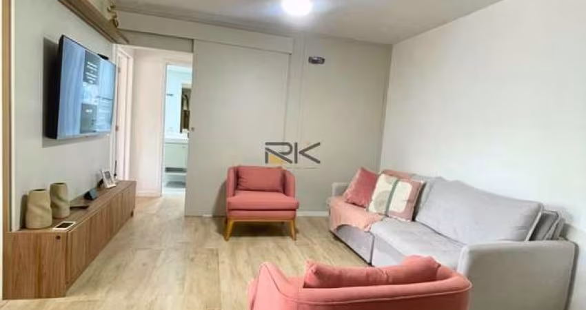 Apartamento Itaguá 2 dormitórios sendo 1 suíte,1 banheiro social, 1 vaga de garagem,varanda gourmet com churrasqueira