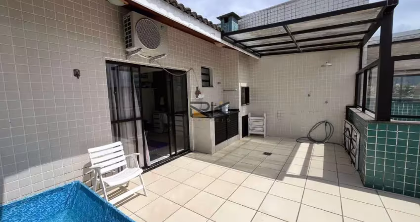 Cobertura Duplex bairro do Itaguá com 3 dormitórios sendo 2 suíte,varanda gourmet com churrasqueira