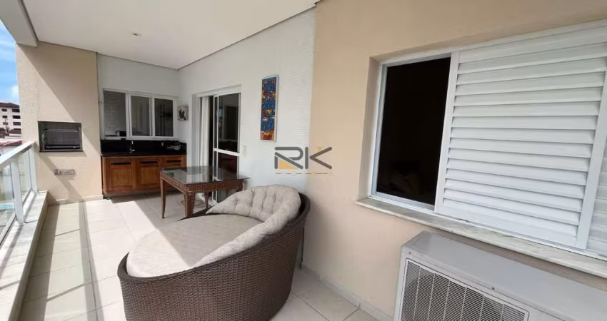 Apartamento à venda no itaguá com 3 dormitórios sendo 1 suíte e varanda gourmet
