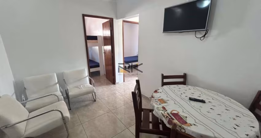 Apartamento à venda com sala,cozinha,2 dormitórios,1 banheiro,70 metros da praia
