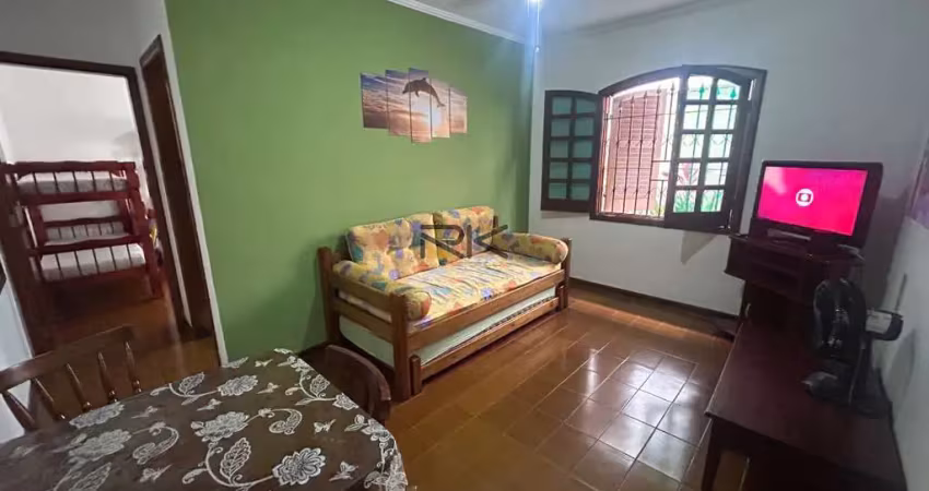 APARTAMENTO PRAIA GRANDE com 1 dormitório,1 vaga de garagem,sala de estar e cozinha