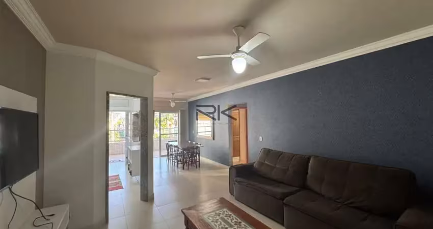 Apartamento nas toninhas com 2 dormitórios sendo 1 suíte,sala 2 ambientes,varanda gourmet com churrasqueira