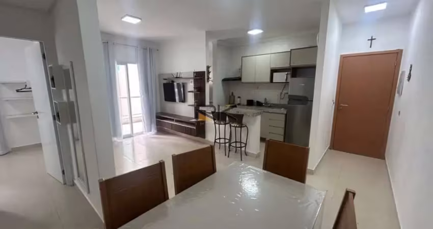 Apartamento praia grande com 2 dormitórios sendo 1 suíte,sala de estar e cozinha