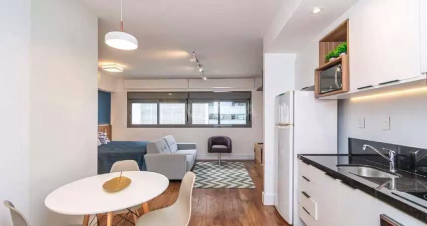 Apartamento estilo loft mobiliado no bairro jardim europa!