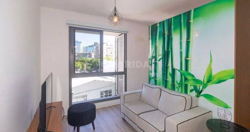 Apartamento no estilo studio mobiliado no bairro Cidade Baixa