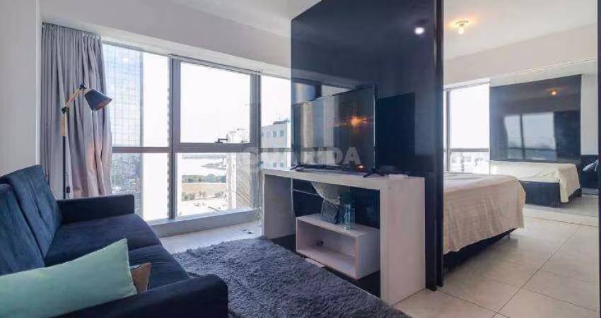 Loft/Flat com 1 dormitório, mobiliado, e 1 vaga de garagem no bairro Praia de Belas