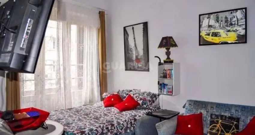 Apartamento estilo jk mobiliado, no bairro centro histórico