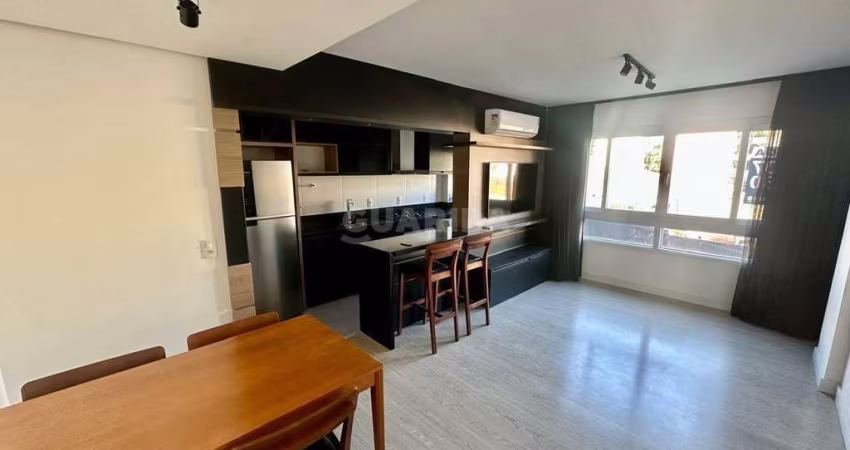 Apartamento com 2 dormitórios, sendo 1 suíte, e 2 vagas de garagem no bairro Rio Branco