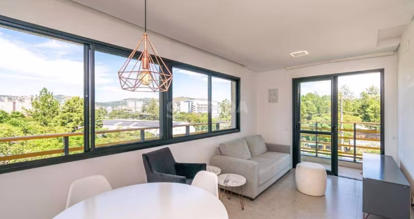 Apartamento mobiliado com 2 dormitórios, sendo 1 suíte, no bairro Central Park