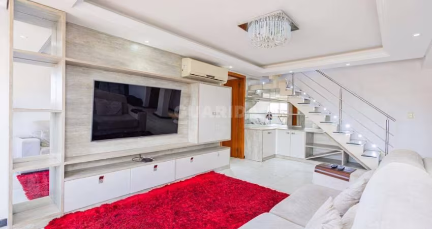 Cobertura com 3 dormitórios, sendo 1 suíte com closet, e 3 vagas de garagem no bairro Jardim Europa