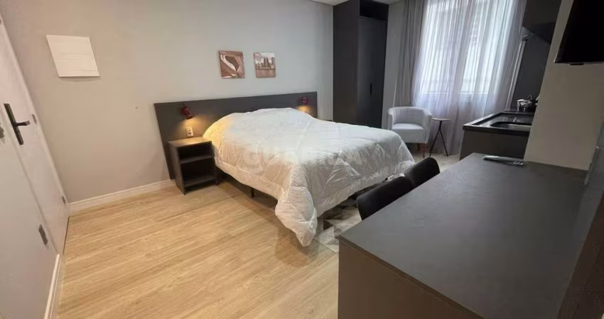 Apartamento mobiliado no estilo studio no bairro Centro Histórico