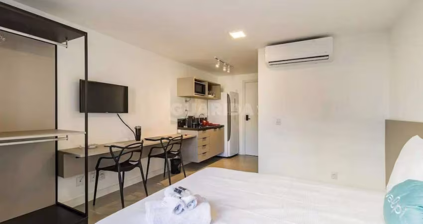 Apartamento estilo Studio mobiliado com 1 dormitório no bairro Rio Branco