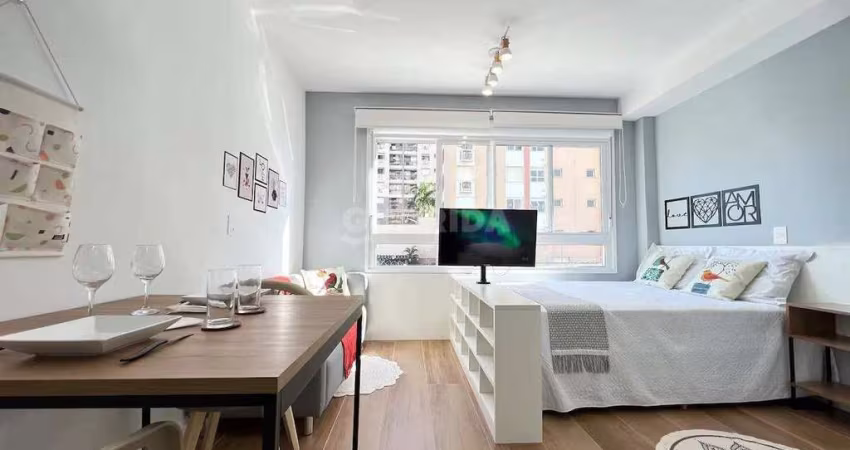 Studio/Loft totalmente mobiliado ao lado da PUC no bairro Partenon!