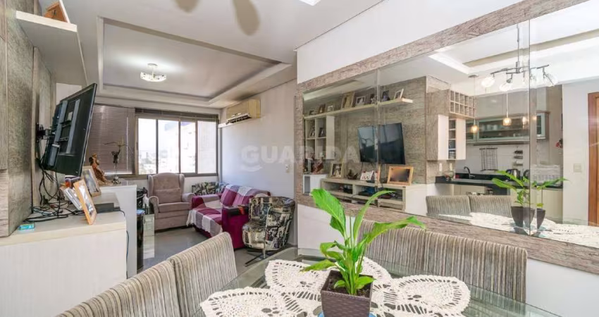 Apartamento mobiliado com 3 dormitórios, sendo 1 suíte, no bairro Sarandi.