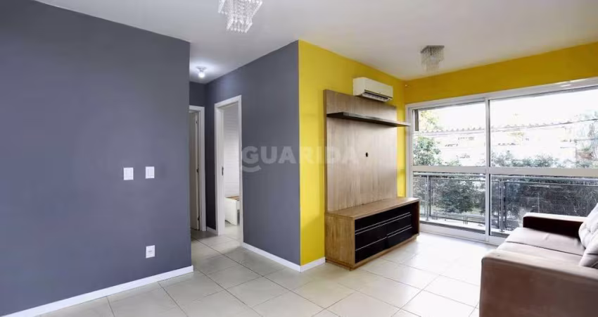 Apartamento mobiliado de 2 dormitórios, sendo 1 suíte, no bairro Jardim Itu-Sabará.