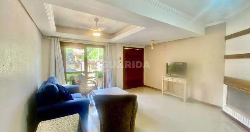 Casa mobiliada com PISCINA e 3 dormitórios suítes para alugar no bairro Espirito Santo.