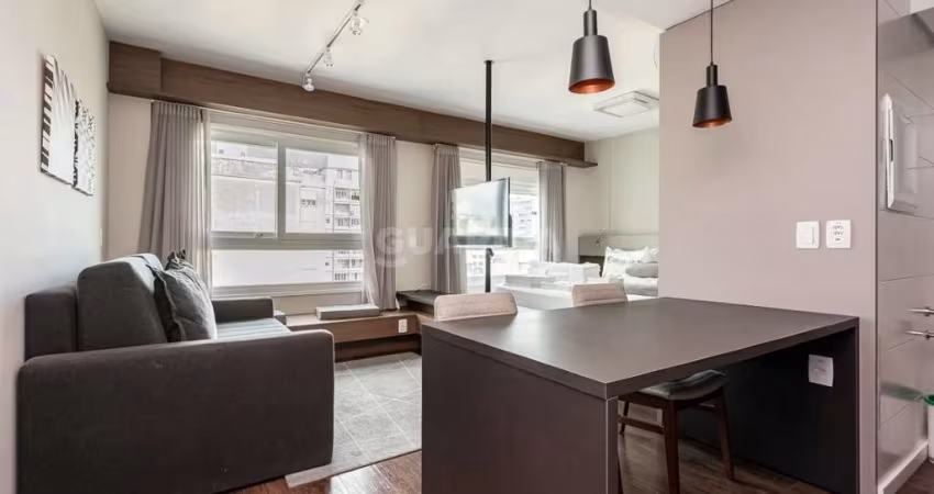 Apartamento studio mobiliado no Bairro Moinhos de Vento