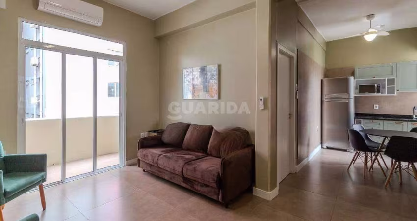 Apartamento totalmente mobiliado com 1 dormitório no Centro Histórico - Porto Alegre/RS