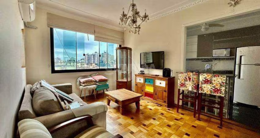 Apartamento mobiliado com 2 dormitórios, sendo 1 suíte, para alugar no Centro Histórico - Porto Alegre/RS
