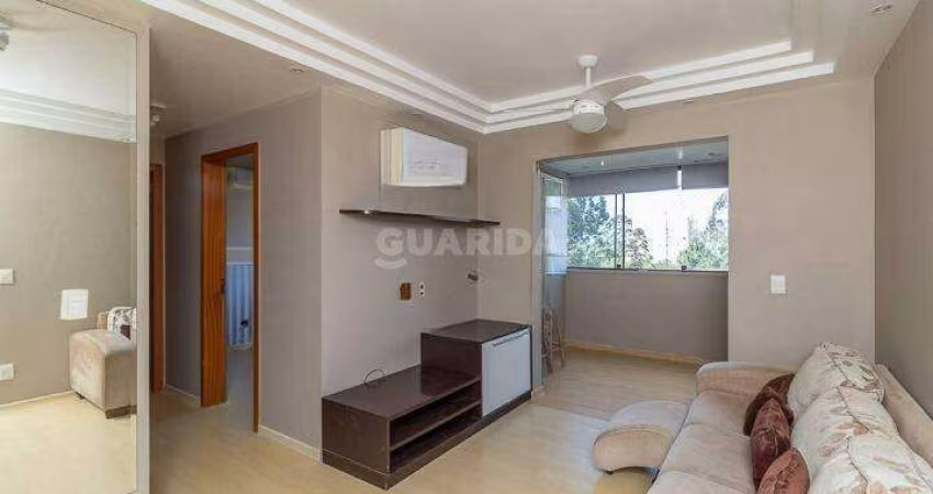 Apartamento mobiliado com 2 dormitórios, sendo 1 suíte, no bairro Jardim Itu Sabará.