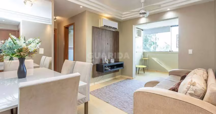 Apartamento mobiliado com 2 dormitórios, sendo 1 suíte, no bairro jardim itu sabará.
