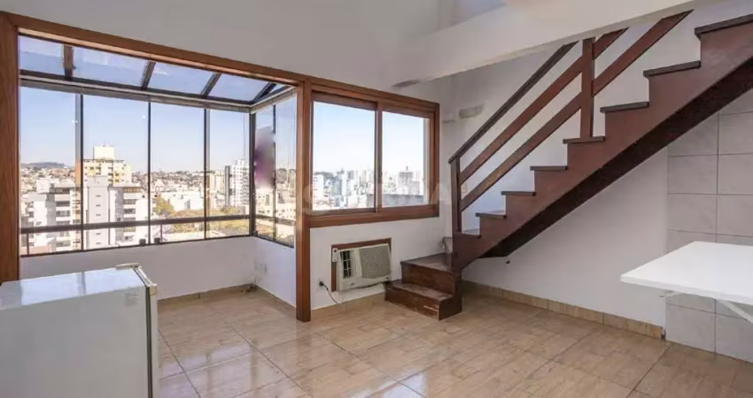 Apartamento estilo loft, com 1 dormitório, e 1 vaga de garagem, no bairro petrópolis - porto alegre/rs