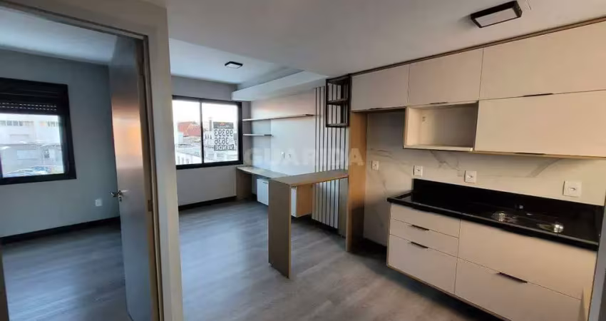 Apartamento semimobiliado com 1 dormitório no bairro jardim botânico