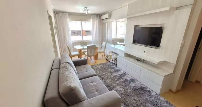 Apartamento mobiliado de 1 dormitório no bairro bela vista.