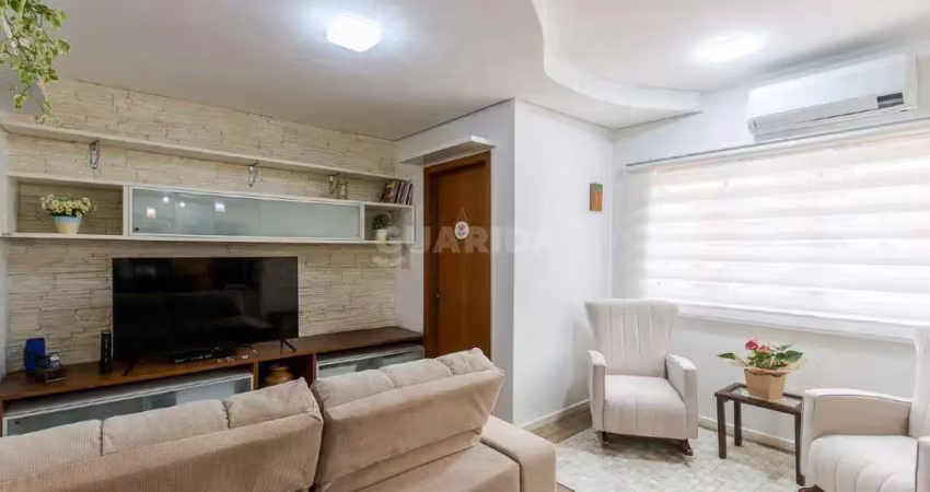 Apartamento com 1 dormitório, mobiliado, e 1 vaga de garagem no bairro petrópolis