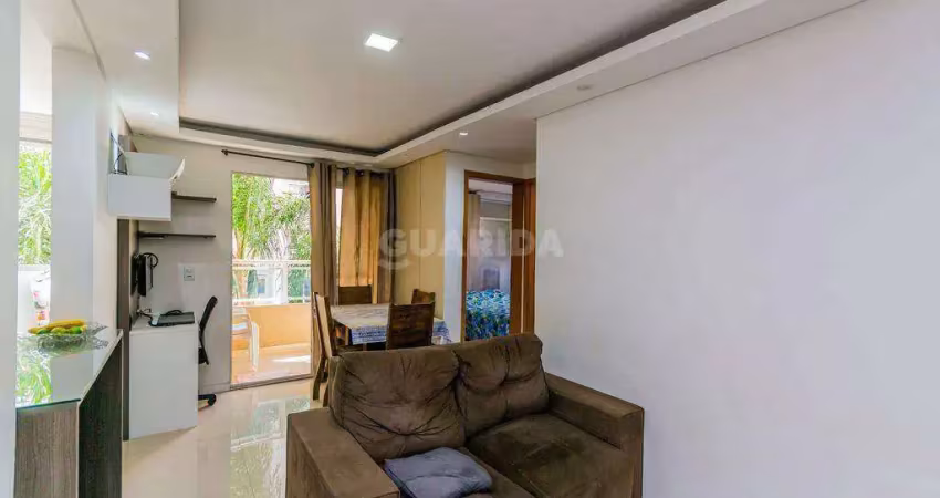 Apartamento mobiliado com 2 dormitórios, sacada com churrasqueira, e 1 vaga de garagem no bairro alto petrópolis!