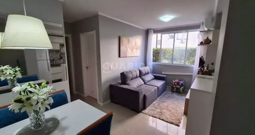 Apartamento com 2 dormitórios, semimobiliado, e 1 vaga de garagem no bairro ipanema - porto alegre/rs
