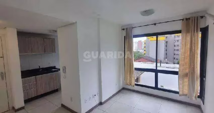 Apartamento para aluguel com 1 dormitorio e 1 vaga de garagem, menino deus - porto alegre/rs