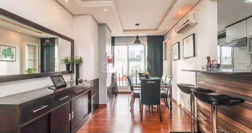 Apartamento semimobiliado de 2 dormitório, sendo 1 suíte, no bairro partenon