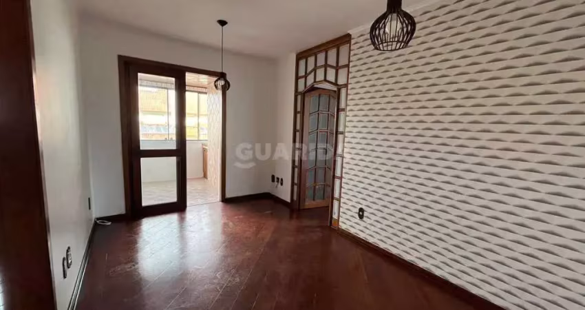 Apartamento com 2 dormitórios, sacada, churrasqueira, e 1 vaga de garagem no bairro jardim lindoia
