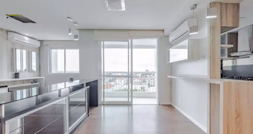Apartamento semi mobiliado com 2 dormitórios sendo 1 suíte no bairro jardim lindóia.
