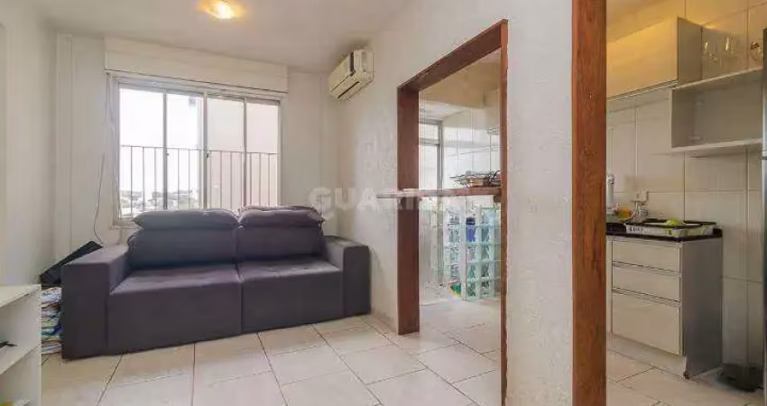 Apartamento com 1 dormitório para alugar no bairro cristal.