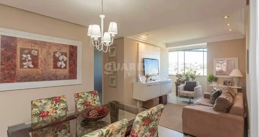 Apartamento com 2 dormitórios, mobiliado, e 1 vaga de garagem no bairro jardim do salso!