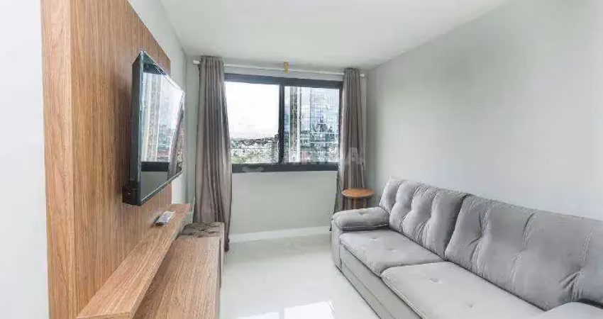 Apartamento com 1 dormitório, mobiliadoo, e 1 vaga de garagem no bairro petrópolis