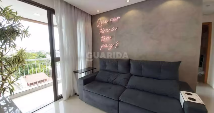 Apartamento mobiliado de 2 dormitórios no bairro passo d'areia.