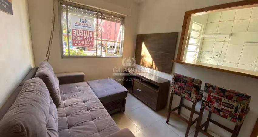 Apartamento semi mobiliado de 1 dormitório no bairro teresópolis.