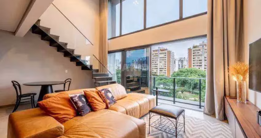 Apartamento duplex mobiliado e com 2 vagas de garagem no bairro petrópolis!