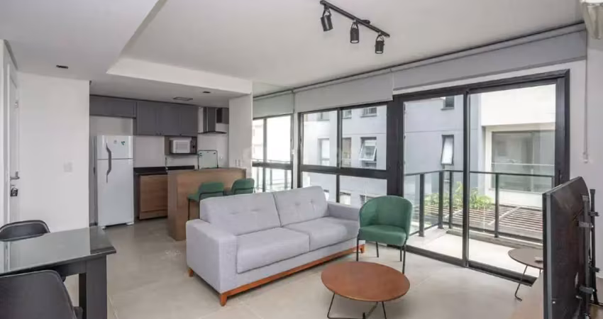 Apartamento mobiliado com 2 dormitórios e 1 vaga de garagem no bairro petrópolis - porto alegre/rs