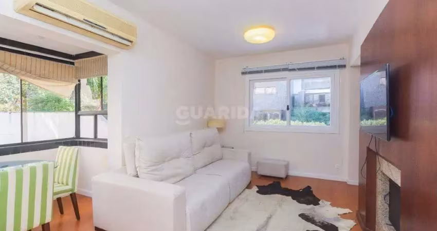 Apartamento de 2 quartos com lareira e churrasqueira para alugar!