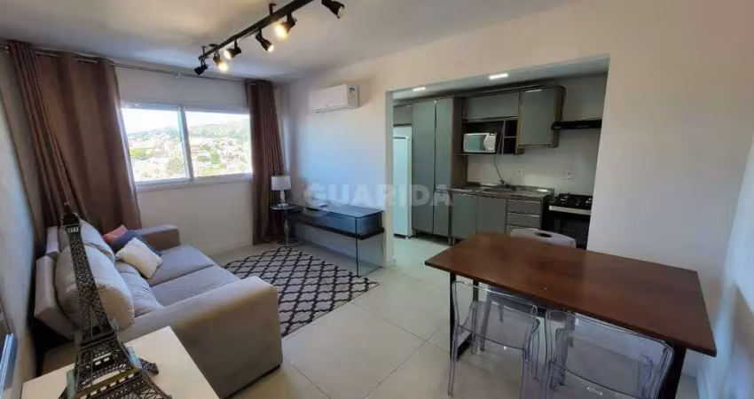 Apartamento mobiliado de 2 dormitórios, sendo 1 suíte, com vaga no bairro santana!